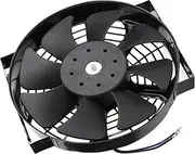 SOULONG Car Cooling Fan 12V 80W Car Cooling Fan Universal 10 Inch Electric for Truck Trailer