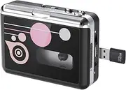 DIGITNOW Cassette Player, Portable USB Cassette to MP3 Converter, Walkman Audio Music Cassette Tape to Digital Converter Player with Earphones, No PC Required