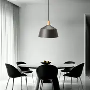 Martina Max Pendant Light E27 in Silver Superlux Lighting - MS420-GY