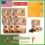 Nutrient-Rich Turkish Dried Apricots - 6 Bags, 30 Portion Packs | Organic