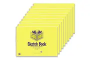 Spirax 533 Sketch Book Spiral Bound Genuine Drawing Cartridge 40 Page A3 Pack 10