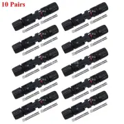 10Pair Solar Connector for MC4 1000V 30A UV Resistant IP67 Male Female Connector
