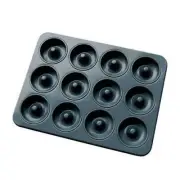 Fox Run Nonstick Mini Donut Pan, 12 Donuts