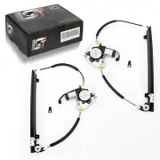 2x Window Regulator with Motor Front Left Right for Renault Clio II 2 4/5 Doors (for: Renault)