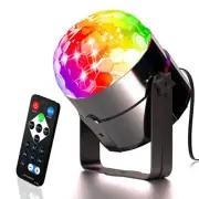 Mini Dj Disco Ball Party Stage Lights Sbolight Led 7Colors Effect Projector K...