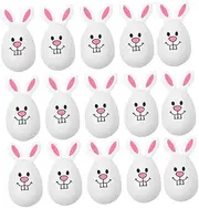TOBBOMEY 24pcs Easter Bunny Eggs Easter Eggs Decorations Easter Eggs Stuffers Bunny Decorations Easter Egg Bulk Bunny Shaped Egg Bunny Shaped Easter Egg Eggs Jumbo Easter Egg Rabbit