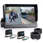10.1" Splt 2 Screen DVR Monitor BSD System 2x 1080P Rear View Reversing Cameras