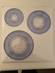 Creative Memories Circle Templates for Custom Cutting System