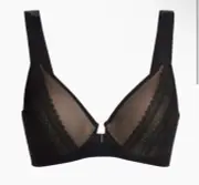 Spanx Brallelujah Illusion Lace Full Coverage Bra Black 32B, 30061R, NEW NWT $78