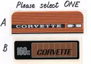 Victa Corvette 2 & Corvette 160cc Vintage Mower Repro Decals
