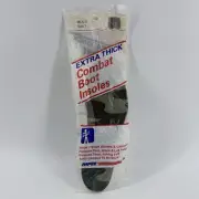 New AAFES Mens Extra Thick Combat Boot Insoles Inserts Size 7 Camo Foam Comfort