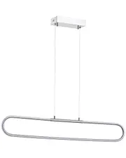 JONATHAN Y Ned 39in Dimmable Adjustable Integrated LED Metal Linear Pendant