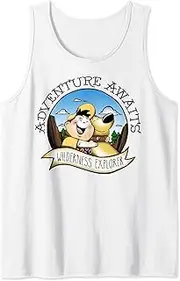 [Disney] Pixar Up Dug & Russell Wilderness Explorer Tank Top