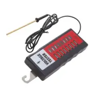Electric Fence Tester LCD Screen Voltage Meter 10KV Portable Tool With 8pcs N BX