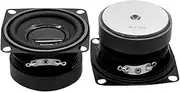 PMGMZPGPMA 2Pcs 2 Inch Portable Audio Mini Speaker 4 Ohm 5W 53MM Woofer Loudspeaker DIY Sound Speaker Home Theater Bookshelf Stereo