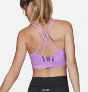 Jaggad Strappy Crop Bra in Lilac BNWT - Size Large