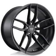 17x8" Niche Wheels M203 Vosso Matte Black Rims (for: Honda)