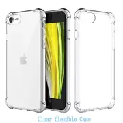 For iPhone 6 7 8 Plus Cover iPhone SE2 Cover Shockproof Slim Soft Clear Case