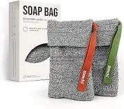 ZOMCHI Pack of 2 soap bags for shower, soap bag for premium body washer, exfoliating soap net, your bar soap best partner