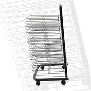 Oil Painting Rack Art,Art Drying Rack for Classroom,for Childcare Centers and Art Classroom or Studio,25 Removable Shelves