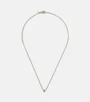 [Octavia Elizabeth] Octavia Elizabeth Nesting Gem 18kt gold necklace with emerald One Size gold