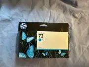 Genuine HP 72 130ml Cyan DesignJet Ink Cartridge C9371A New Sealed Box Date 2019