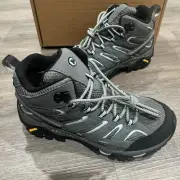 Merrell Moab 2 Mid GTX Hiking Trail Boots in Sedona Sage Womens Size 8