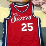 NBA球衣 費城七六人隊 留級狀元 BEN SIMMONS STATMANT 草寫紅球衣