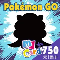 在飛比找momo購物網優惠-【MyCard】Pokemon GO 750點點數卡