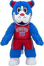 Bleacher Creatures Philadelphia 76ers Franklin Hardwood Classics 10" NBA Mascot Plush Figure - A Mascot for Play or Display