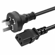 3 Pin Australian Plug to IEC-C13 Socket 1.5M Power Cord 250V 10 A Lead Cable