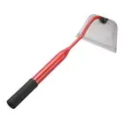 Garden Hoe 16" x 6" Steel Hoe Garden Tool with Handle, Red