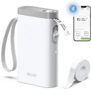 Label Maker Machine with Tape, P21 Portable Bluetooth Label Printer, Wireless...