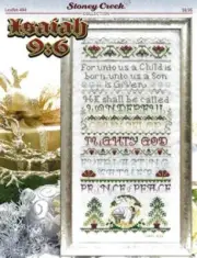 Isaiah 9:6 LFT494 by Stoney Creek cross stitch pattern