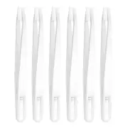 6Pcs 93305 Precision Plastic Tweezers Kit 120mm Anti-static Craft Tweezers Set
