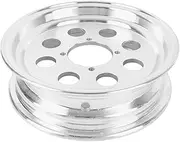 10 Inch Motorcycle Wheel Rim, Fine Polishing Aluminium Alloy Hub, Suitable for Monkey Z50 Z50R Z50J Bike with 3.00-10 or 3.50-10 Tires, Replacement 10 Inches of Wheels