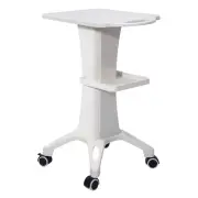 2 Tiers SPA Beauty Equipment Maintenance Cart Rack Beauty Salon Trolley