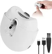 Electric Nail Clipper，Automatic Nail Trimmer with Nail Scraps Storage，with Light and 2 Speeds Nail Sharpener Rechargeable Nail Cutter Safety Fingernail Trimmer for Baby Kids Adults Seniors