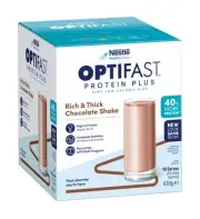 Optifast VLCD Protein Plus Shake 10 x 63g Sachets (630g) - Chocolate Flavour