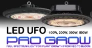 Pro Grow UFO LED Full Spectrum Grow Lights