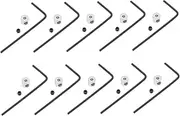 [COHEALI] 6 Sets Hat Pin Backs Pin Backs for Lapel Locking Pin Backs Pin Badge Backs Pin Backs Wrench Enamel Pin Locking Back Jewelry Making Pin Back Pin Backs Locking Trading Metal Needle