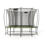 VULY Ultra 2 Pro Large 12ft Trampoline with Enclosure - Round Kids Trampolines