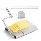 Cheese Block Slicer Replacement Wires Cheese Slicer Board for Cafe Home Bar
