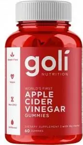 Goli Apple Cider Vinegar Gummies 60Pieces