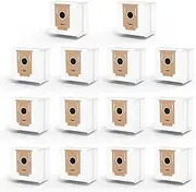 14 Pack T8 bags Compatible with Ecovacs Deebot Ozmo T8/T8+ T8 AIVI, N8 Pro Plus/N8 Pro, DX93, DDX96 Vacuum Cleaner, Fit Yeedi Vac Station 2.5L Auto-Empty Station Garbage Collection.