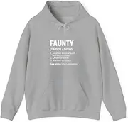[X.Style] Faunty Aunt Auntie Definition ds009 Hoodie Grey L
