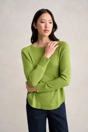 Extra Fine Merino Jumper - Pear