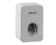 Automatic Toothpaste Dispenser Wall-mounted Rack Toothbrush Holder Bathroom