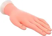 LALADEFIEE Smooth Surface Prosthetic Hand Nail Art Tool Realistic Hand Model for Practice