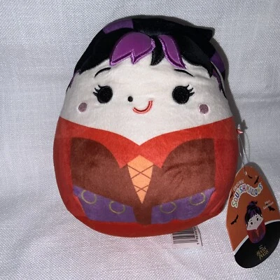 Original Squishmallows Hocus Pocus Mary Sanderson 6.5" Plush Doll NWT